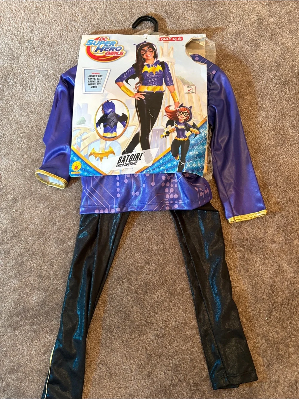 DC Superhero Girls Batgirl toddler girl Halloween costume